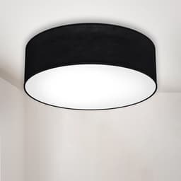 B.K.Licht LED Deckenleuchte | Schwarz