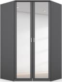 rauch Eckkleiderschrank Bremen | Grau