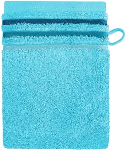 Schiesser Waschhandschuh Skyline Color | Türkis