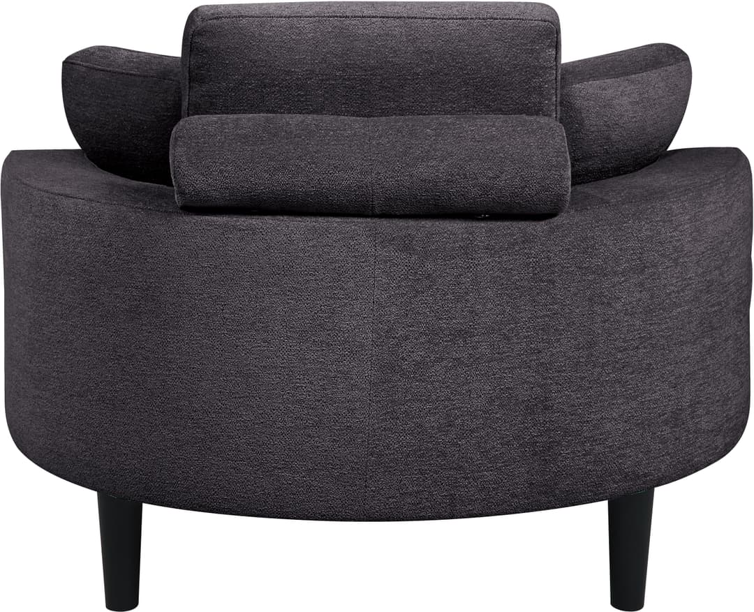 ATLANTIC home collection Loveseat Ravi Sessel | Grau