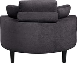 ATLANTIC home collection Loveseat Ravi Sessel | Grau