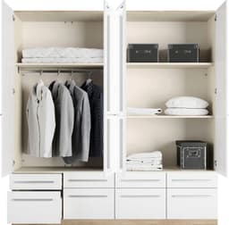 priess Kleiderschrank Barcelona | Holztöne