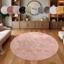 Paco Home Fellteppich Kunstfell Soft 380 | Rosa