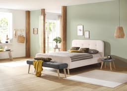 Home affaire Polsterbett Amrum | Beige