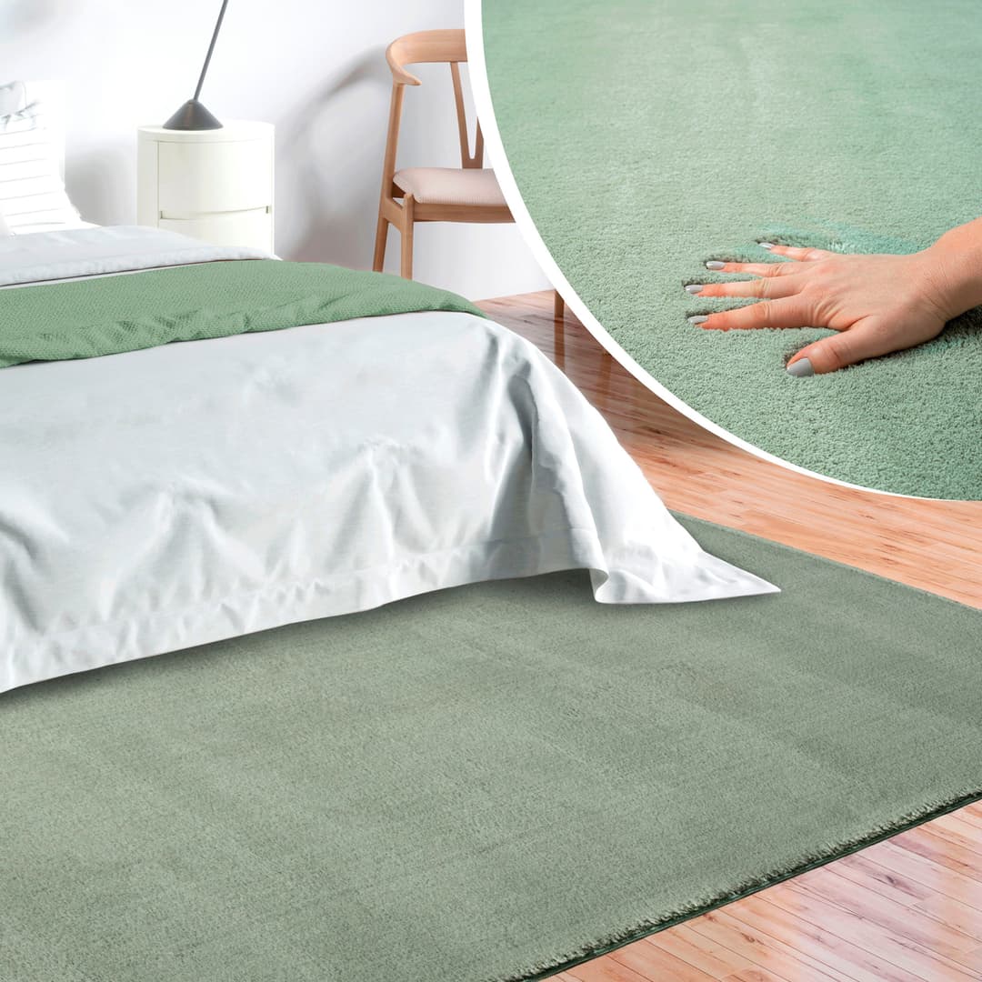 merinos Teppich Loft 37 | Grün
