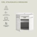 welltime Florenz Waschbeckenunterschrank | Weiß 4