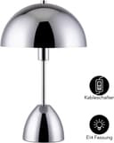 OTTO home Tischleuchte Dorrio Pilzlampe | Silber 4