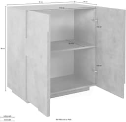 Home affaire Sideboard PING | Grau
