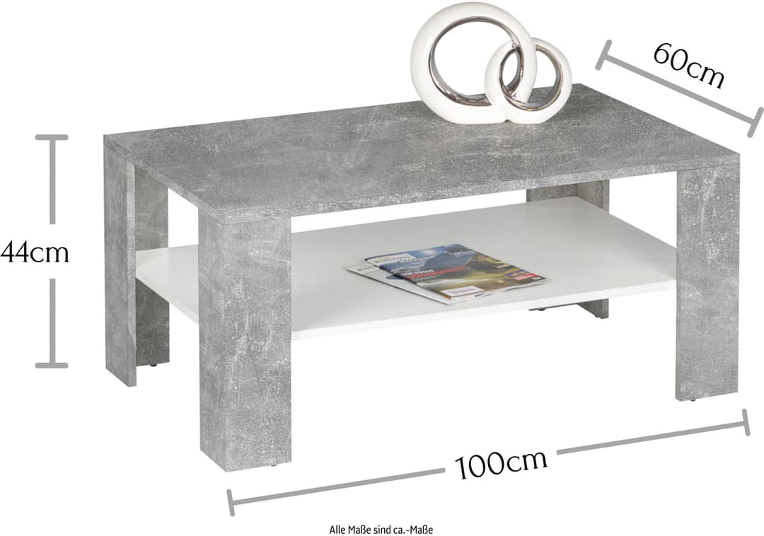 Stolkom Sp.z.o.o. Couchtisch Joker | Grau