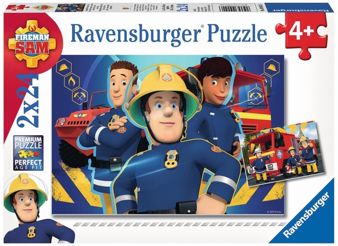 Ravensburger Puzzle Feuerwehrmann Sam, Sam hilft in der Not, 48