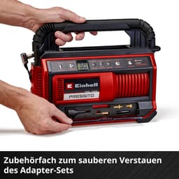 Einhell Kompressor PRESSITO 18/25 Hybrid | Rot