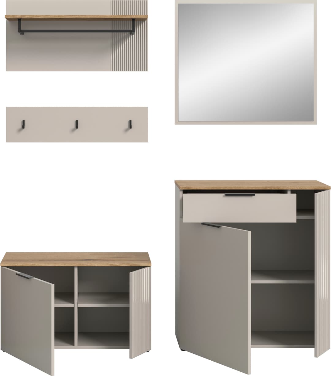 Home affaire Garderoben-Set EDIL | Beige