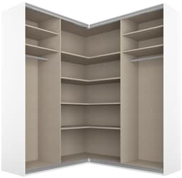 rauch Schwebetürenschrank QUADRA | Weiß