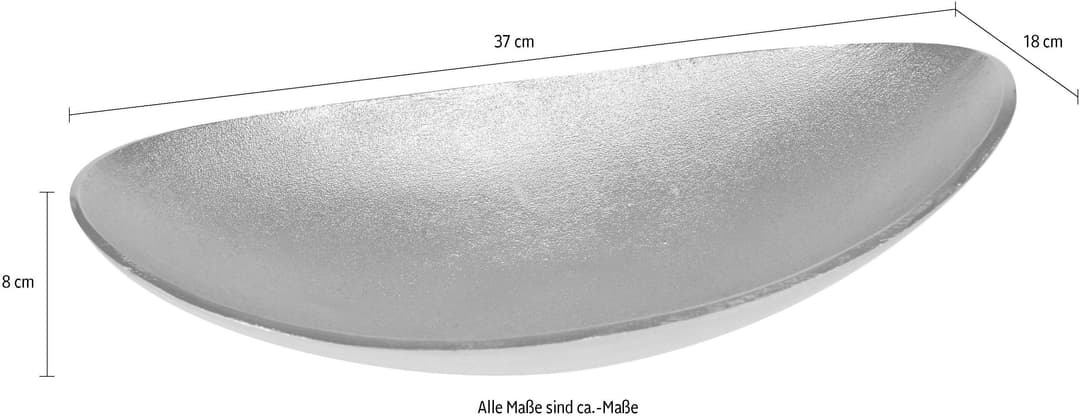 Home affaire Dekoschale Julia | Silber