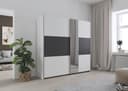 rauch Schwebetürenschrank ASTANA | Mehrfarbig 2