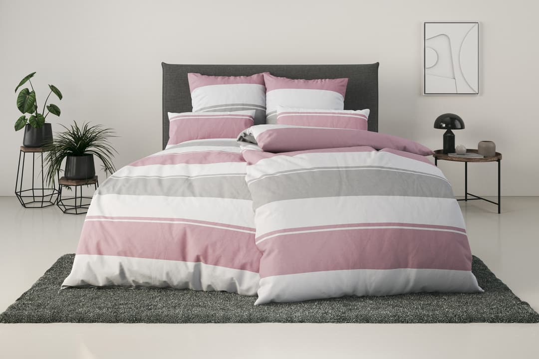 OTTO home Bettwäsche Yonne | Rosa