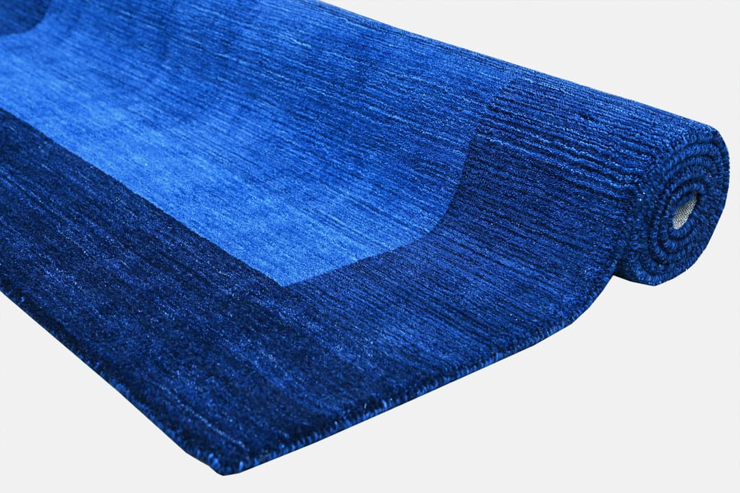 THEKO Gabbeh Super Wollteppich | Blau