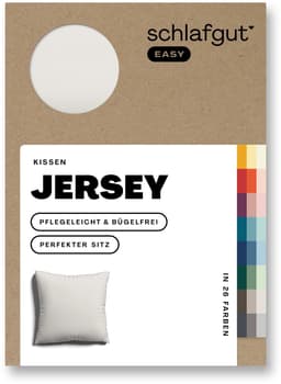 Schlafgut Kissenbezug EASY JERSEY | Beige