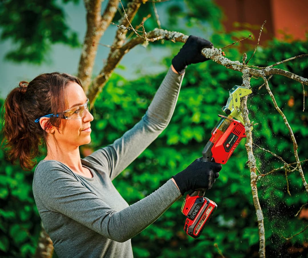 Einhell Baum- und Strauchschneider GE-GS 18/150 Li-Solo | Rot
