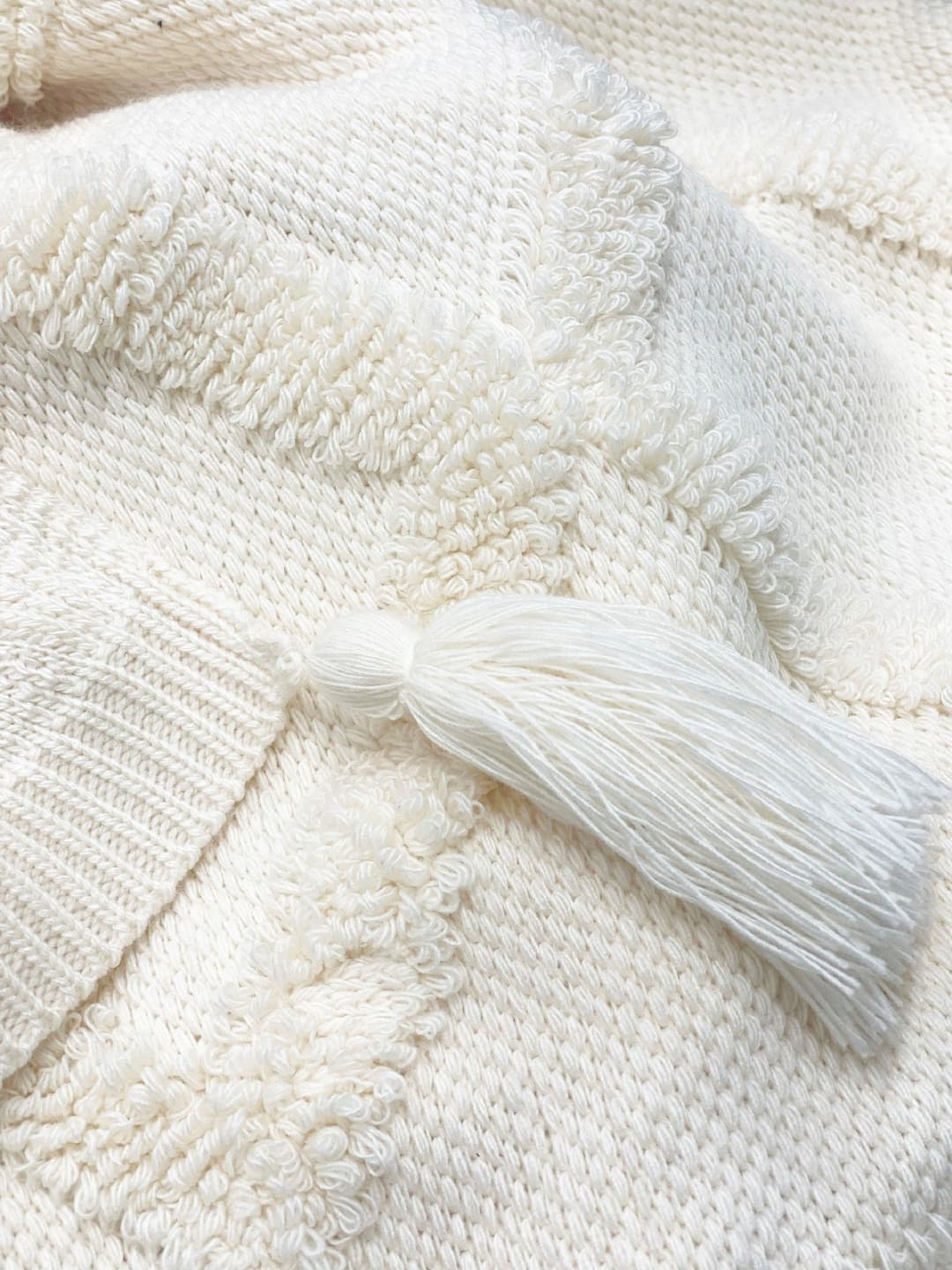 Primera Tagesdecke Kuscheldecke Boho | Beige