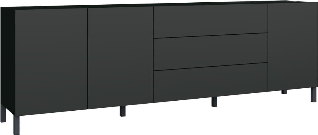 borchardt Möbel Sideboard Sophia | Schwarz