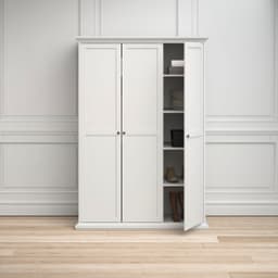 Home affaire Drehtürenschrank Paris | Weiß