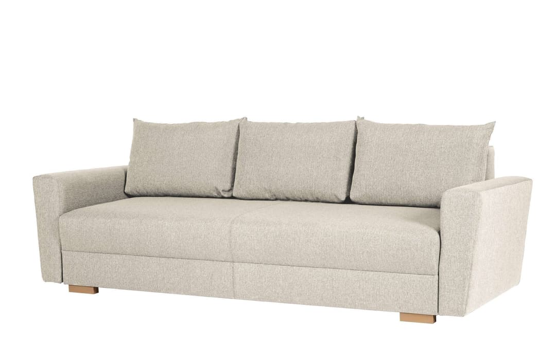Home affaire MAGHERA 3-Sitzer Schlafsofa | Beige