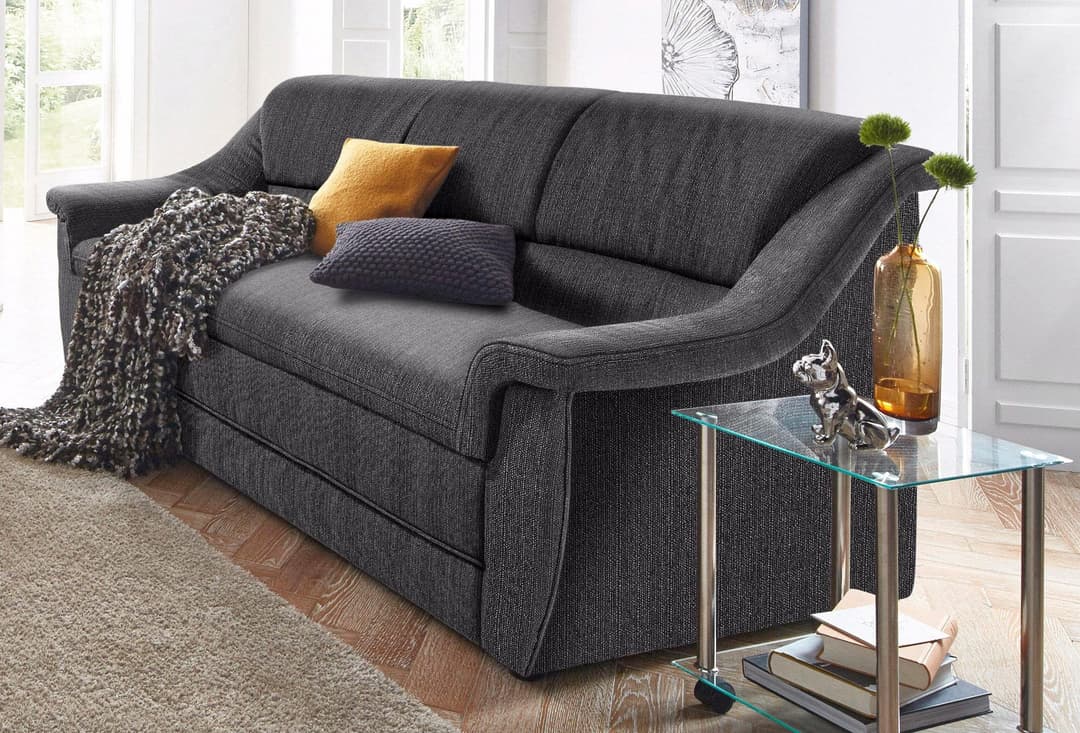 DOMO collection 3-Sitzer Lale | Grau