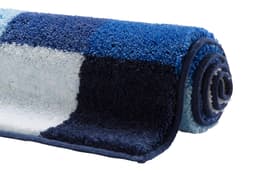 Grund Badematte Mosaik | Blau