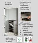 Home affaire Schuhschrank MISTER | Grau 2