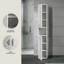 welltime Stauraumschrank Florenz | Weiß 4