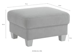 Home affaire Hocker Borkum | Rot