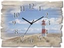 Artland Wanduhr Leuchtturm Sylt | Mehrfarbig