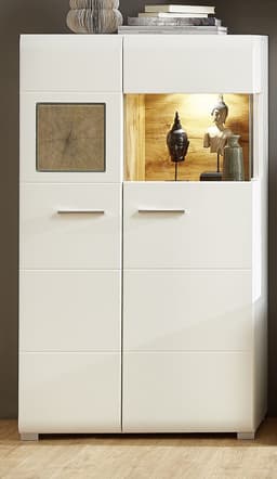 Innostyle Vitrine FUN PLUS | Weiß