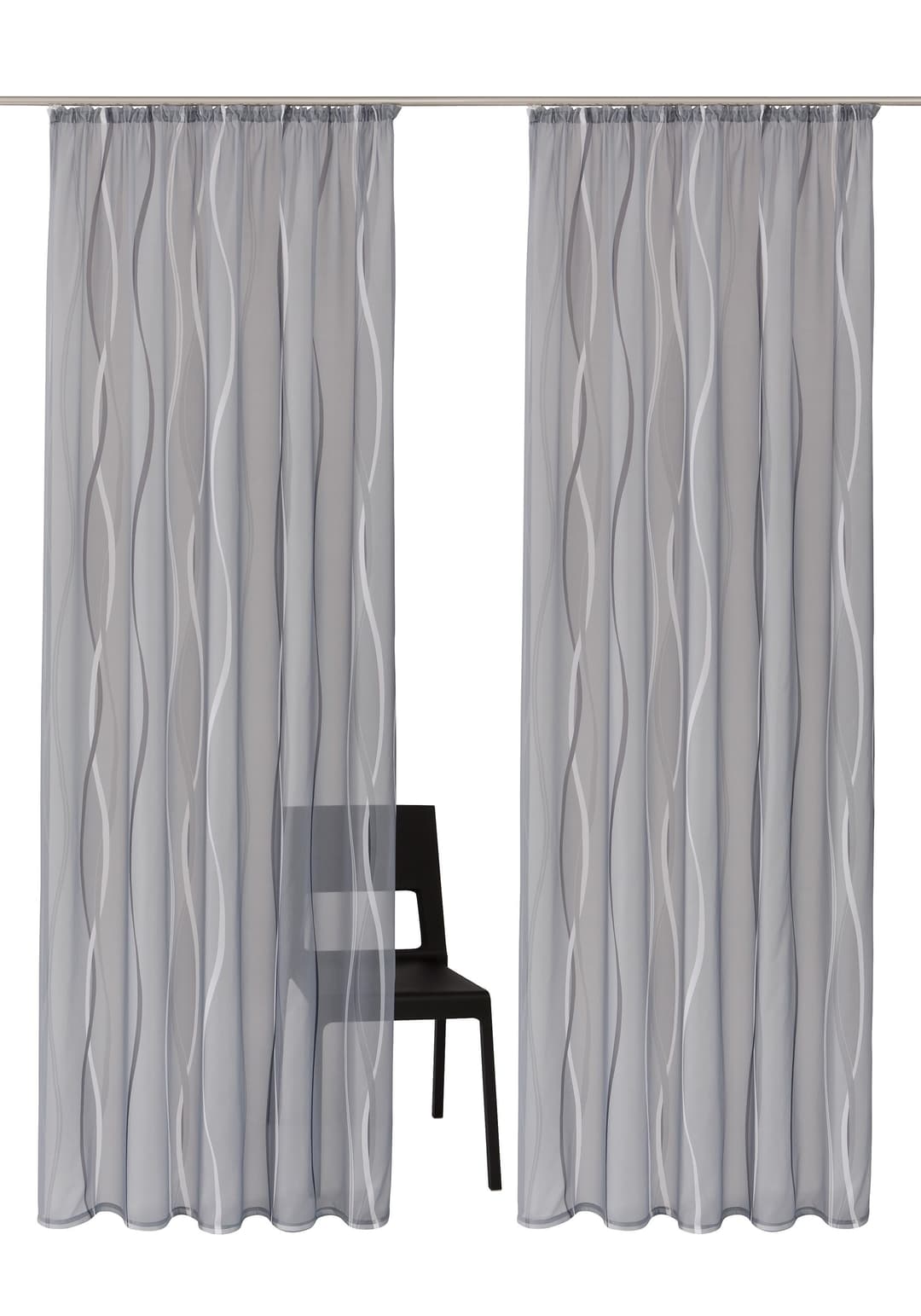 OTTO home Gardine Dimona | Grau