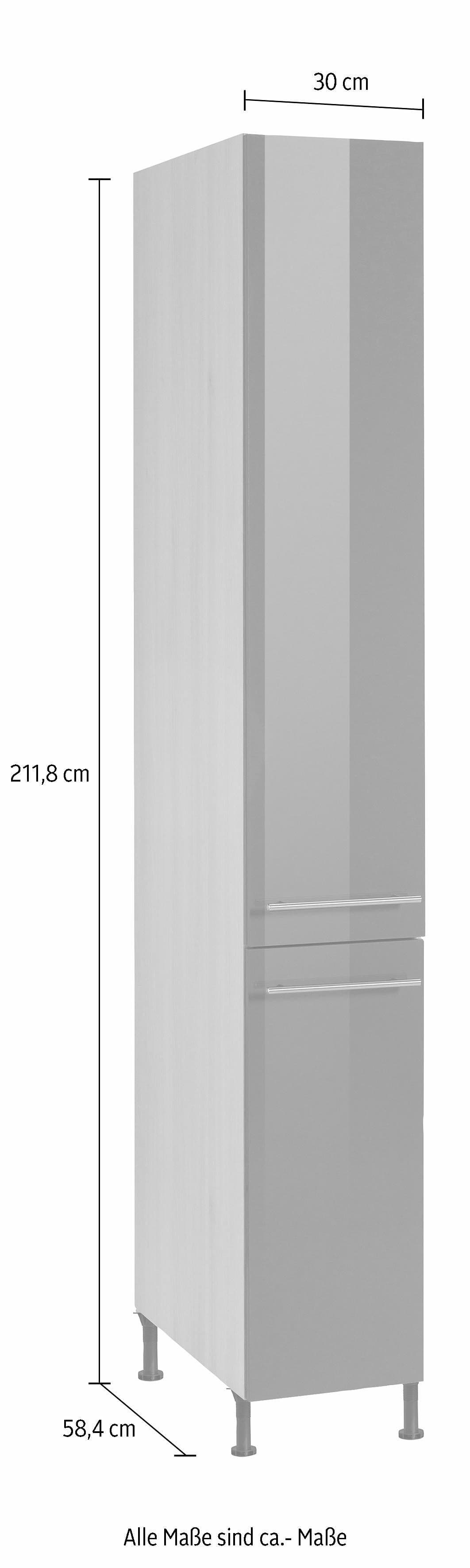 OPTIFIT Apothekerschrank Bern | Weiß