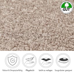 Andiamo Teppichboden Ines | Beige