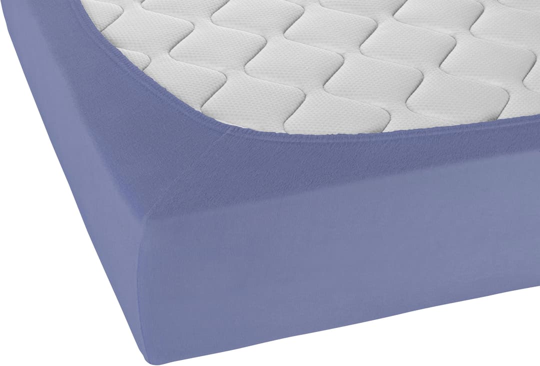 Biberna Spannbettlaken Pepe | Blau
