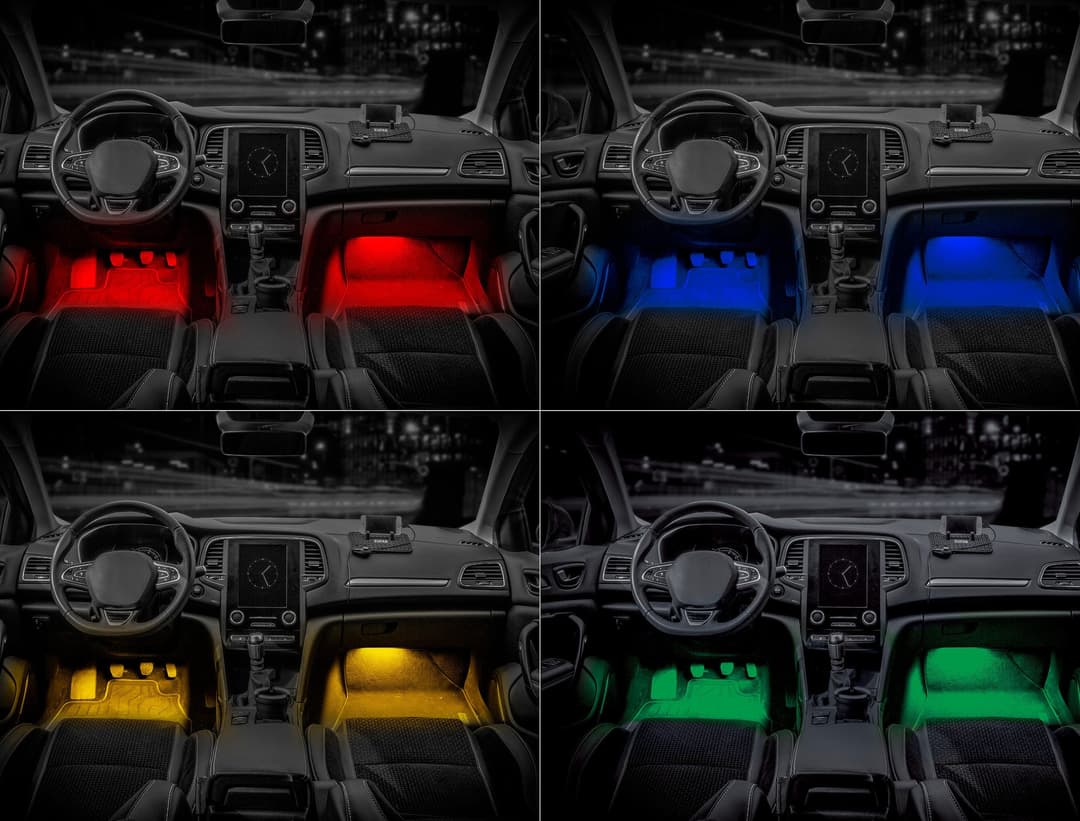 EUFAB LED Lichtleiste | Schwarz