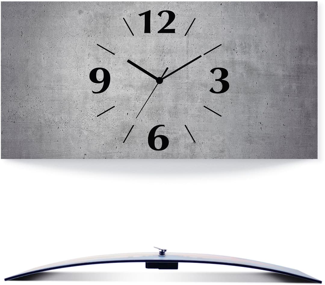 Artland Wanduhr Grauer Beton | Grau