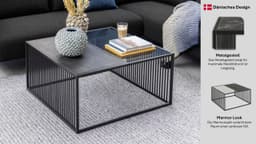 ACTONA GROUP Couchtisch Strington | Schwarz