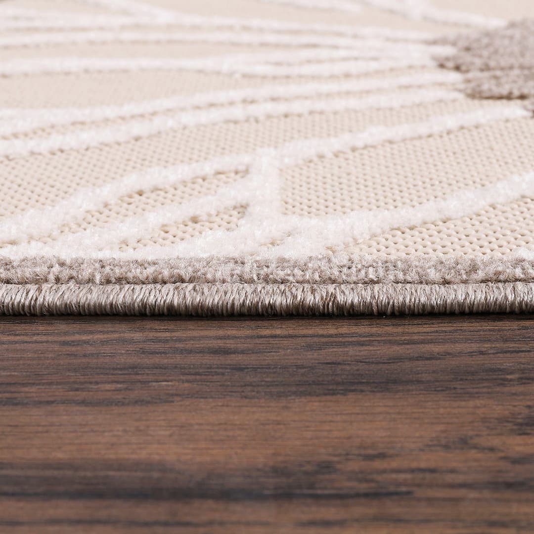 Sanat Teppich Floral 2 Outdoor | Beige