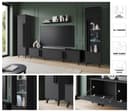 Home affaire Wohnwand Helsinki | Schwarz 3