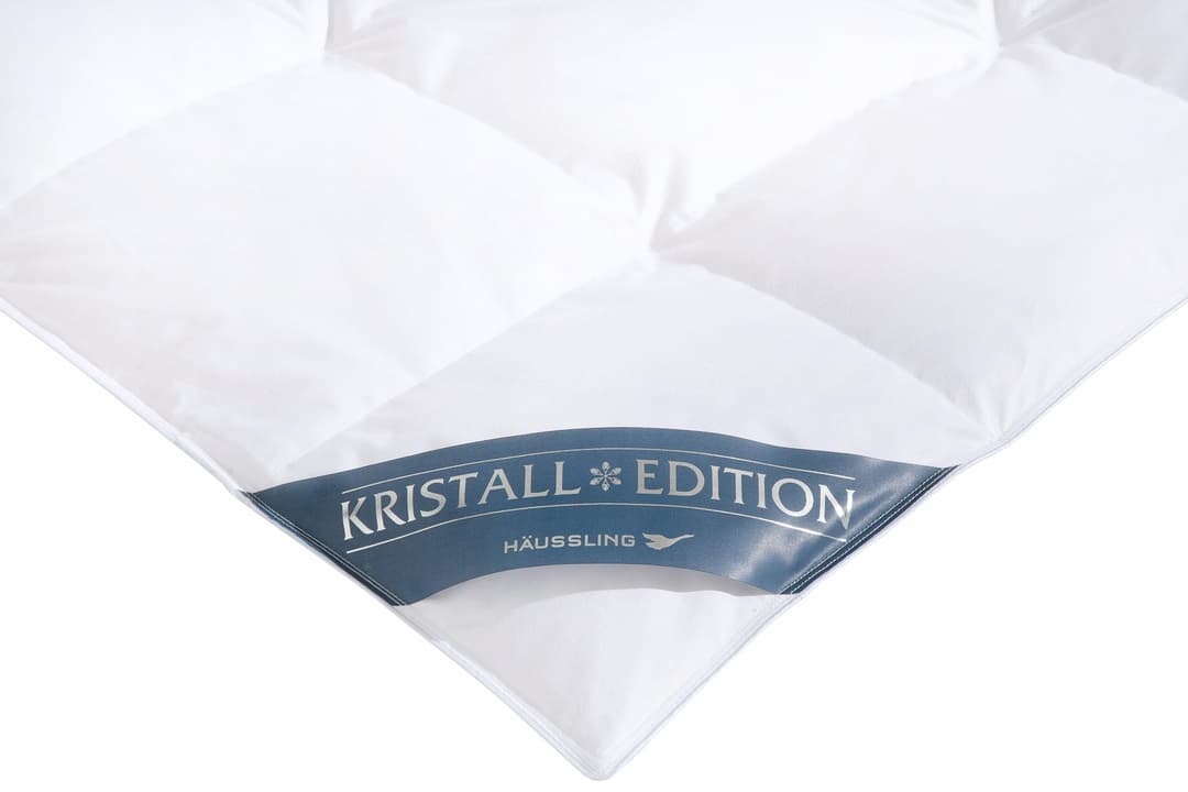 Haeussling Daunenbettdecke Kristall Edition | Weiß