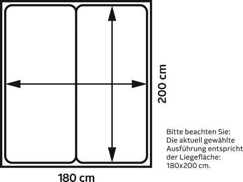 Jockenhöfer Gruppe Boxspringbett Bella | Grau