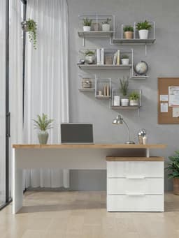 Home affaire Schreibtisch Easy | Holztöne