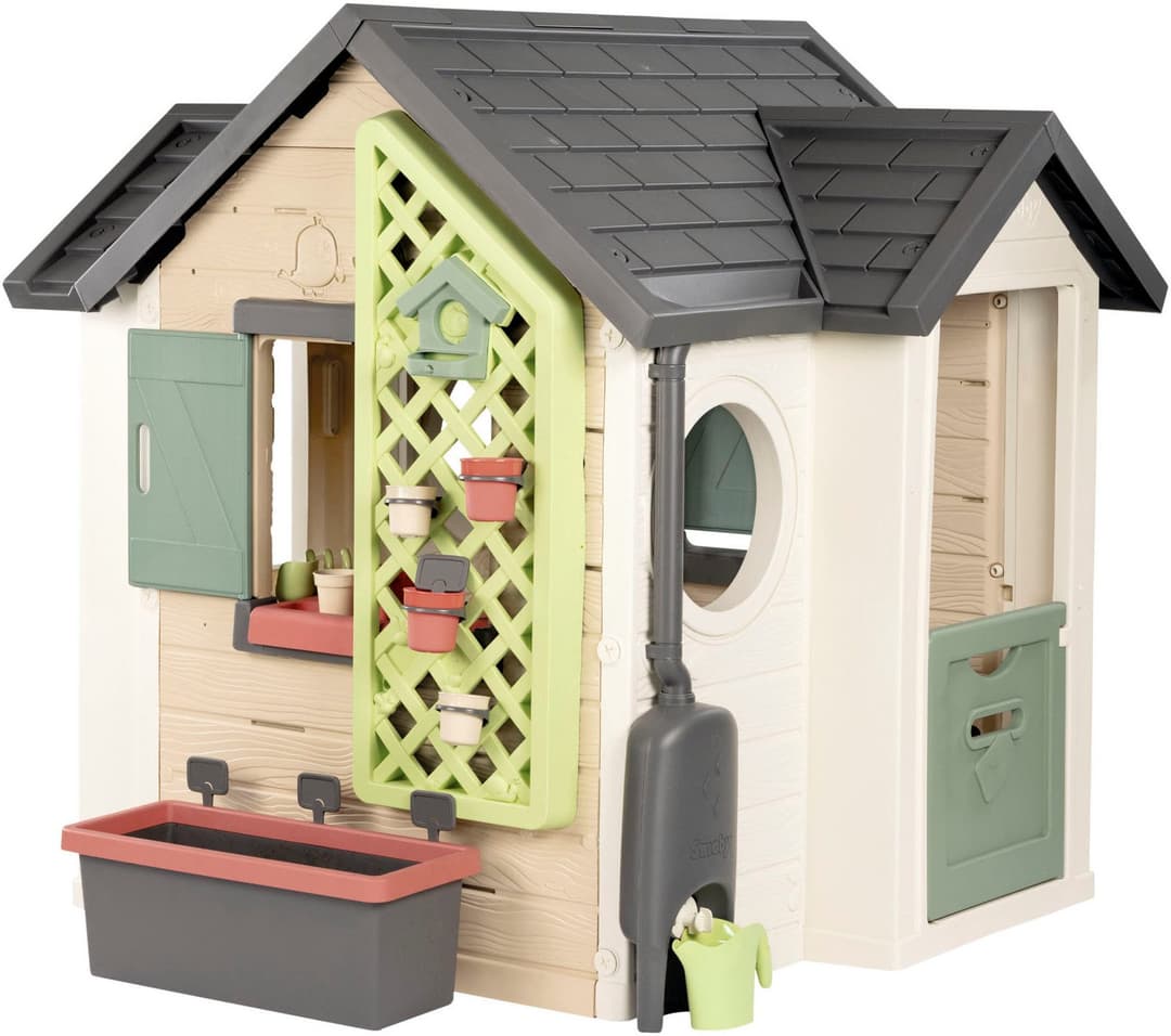 Smoby Spielhaus Smoby Life Garten | Mehrfarbig