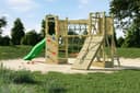 FUNGOO Spielturm Maxi Funny Exposure | Holztöne 5