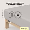 Schlafgut Spannbettlaken EASY JERSEY | Grau