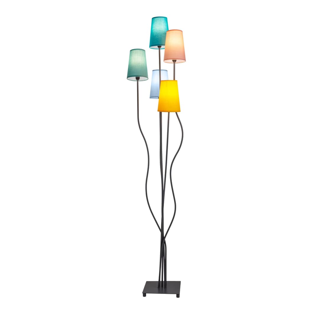 Näve Stehlampe Colora | Mehrfarbig